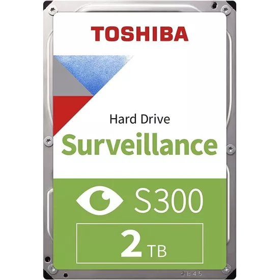 Toshiba 2TB SATA 3.5 Inch Surveillance  Hard Disk