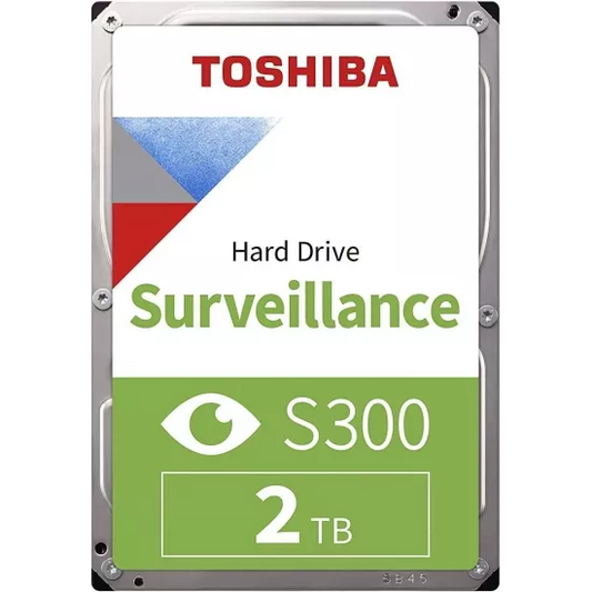 Toshiba 2TB SATA 3.5 Inch Surveillance  Hard Disk
