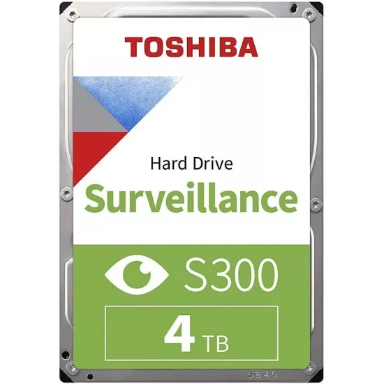 Toshiba 4TB SATA 3.5 Inch Surveillance Hard Disk