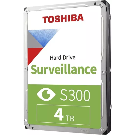 Toshiba 4TB SATA 3.5 Inch Surveillance Hard Disk