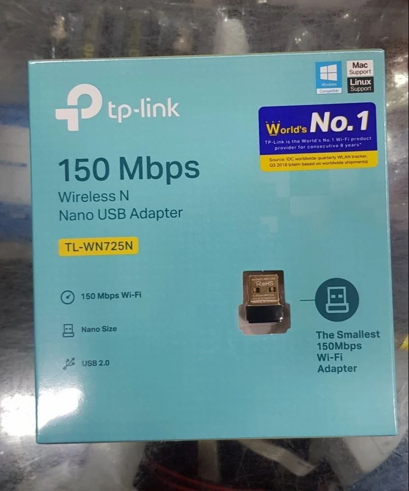 TP-Link WN725N 150Mbps Wireless N Nano USB Adapter