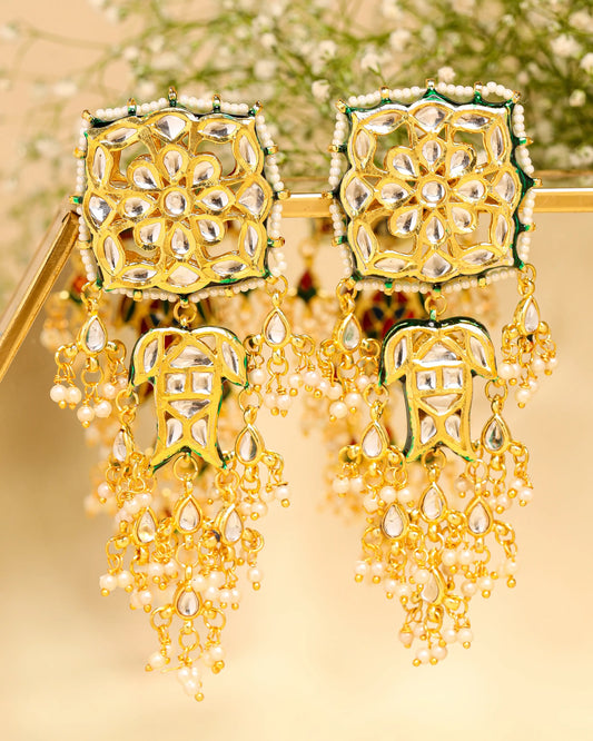 Golden Kiwi Handcrafted Earrings My Store