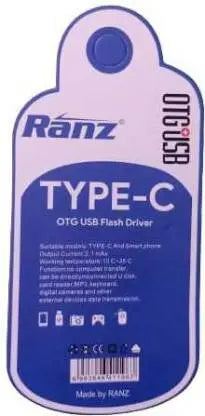 Ranz Type-C To USB OTG Connector