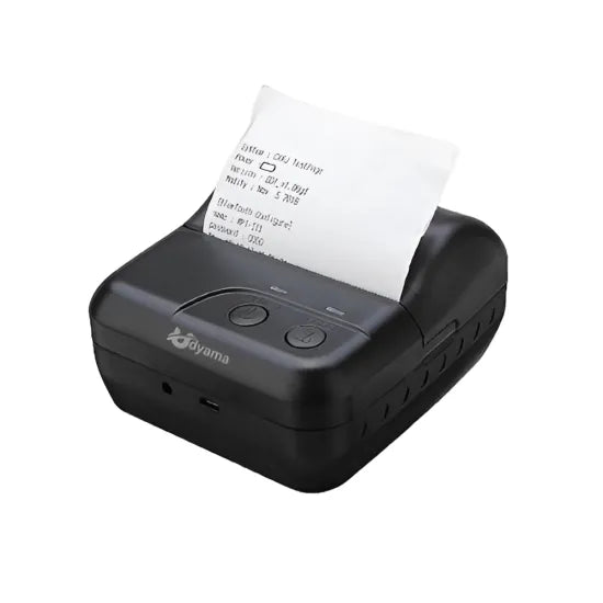 Udyama UDY 80B Barcode Label Printer Black  White