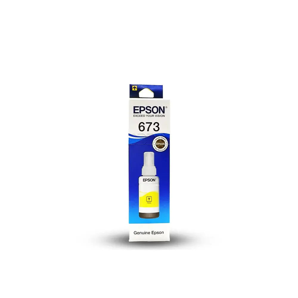 Epson 673 Yellow Genuine Inkjet Ink Bottle 70ml
