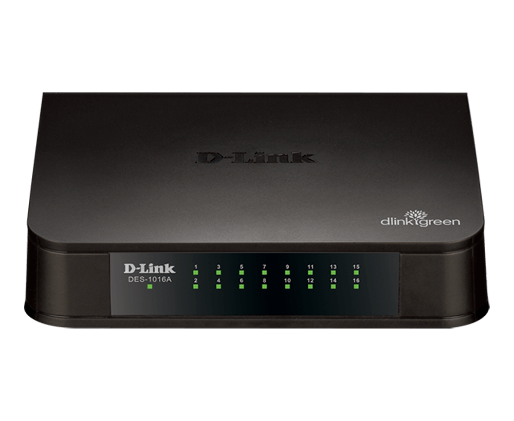 D-Link DES 1016A 6 Port 10/100 Mbps Normal Desktop Switch