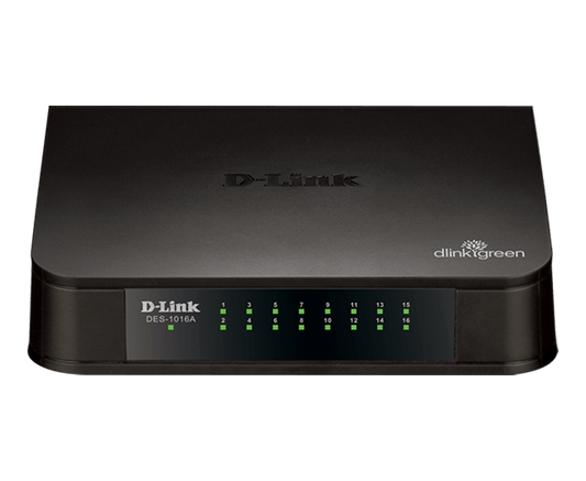 D-Link DES 1016A 6 Port 10/100 Mbps Normal Desktop Switch