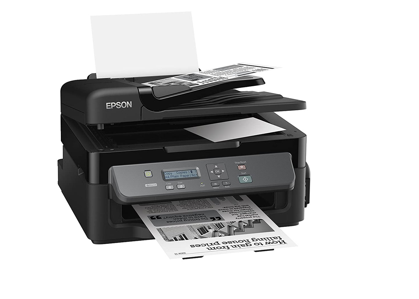 Epson M205 All-in-One Wireless Ink Tank Printer with ADF, Black