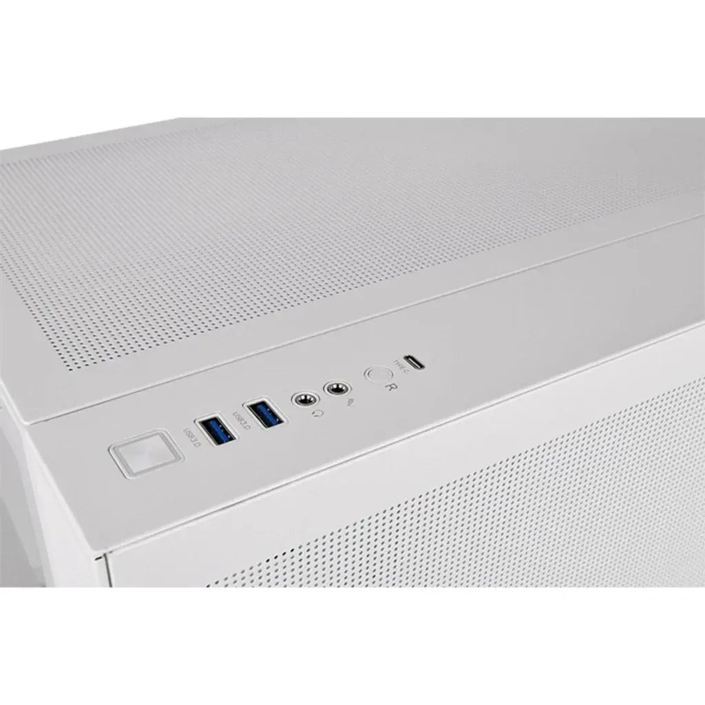 Thermaltake View 380 TG ARGB ATX Mid Tower Cabinet-White