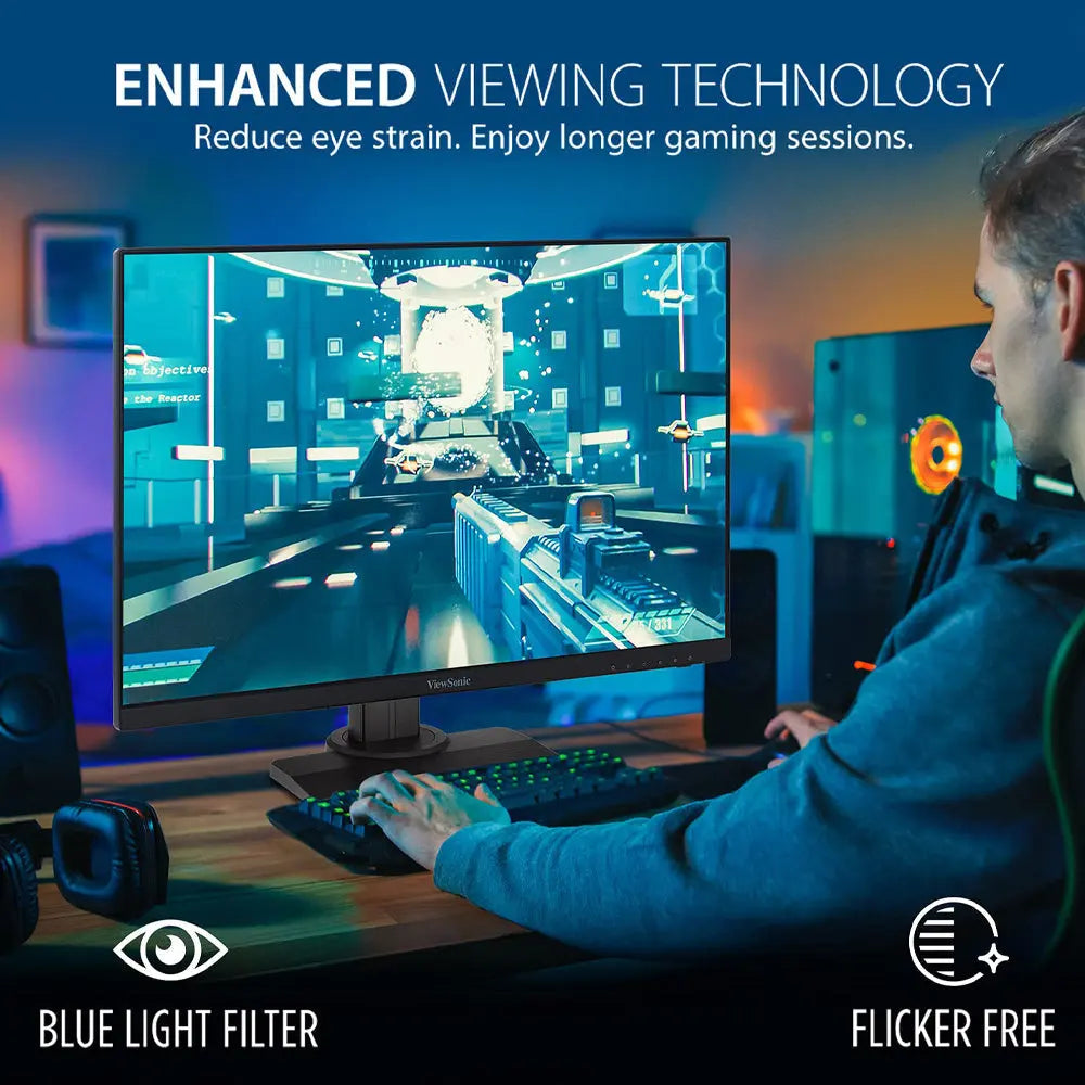 ViewSonic XG2431 24" 1080p FHD 240Hz HDR10 Fast-IPS Panel Gaming Monitor My Store