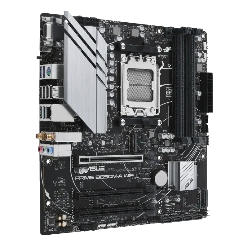 ASUS PRIME B650M-A WIFI II-CSM AMD AM5 DDR5 m-ATX Motherboard