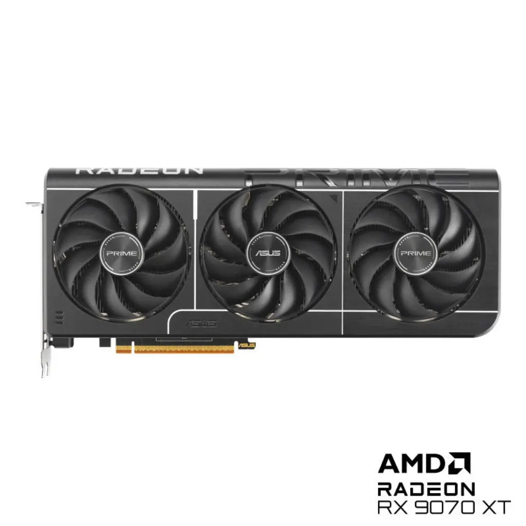 Asus Prime AMD Radeon RX 9070 XT OC Edition 16GB GDDR6 256-Bit Graphics Card