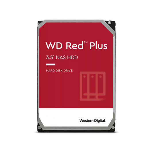 Western Digital WD Red Plus 4TB 3.5" SATA 6Gb/s 5400RPM NAS Internal Hard Disk Drive