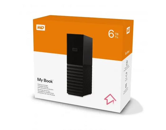 Wd My Book 6TB 3.5 Inch External Hard Disk