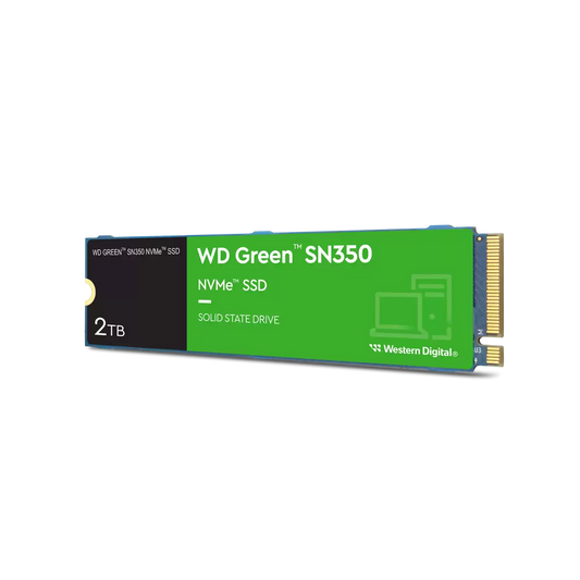 Western Digital WD Green SN350 NVMe 2TB M.2 2280 Internal Solid State Drive