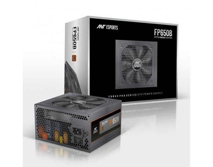 Ant Esports 650w 80 Plus Bronze Gaming Desktop Power Supply FP650B