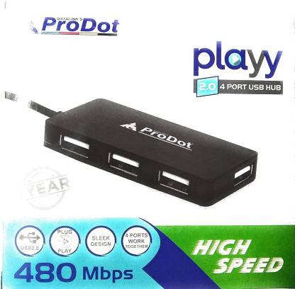 ProDot  USB HUB 4 PORT PLAYY 2.0