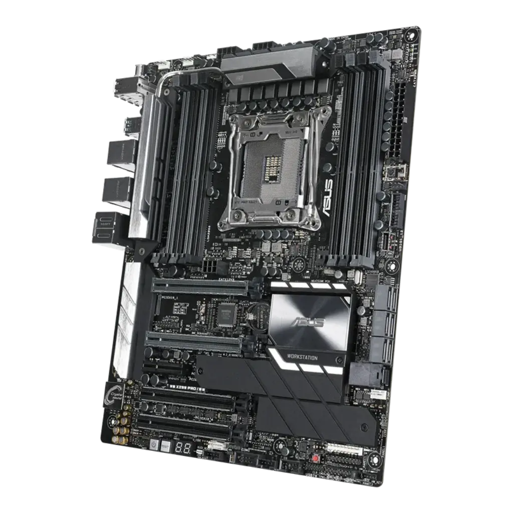 ASUS WSX299-PRO-SE Intel LGA 2066 Socket DDR4 ATX Motherboard