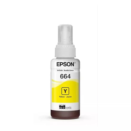 Epson 664 Yellow Genuine Inkjet Ink Bottle 70ml